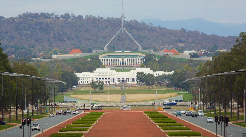 Parliament House which includes an administrative building