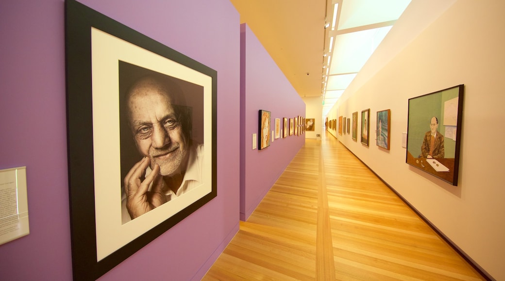 National Portrait Gallery featuring art and interior views