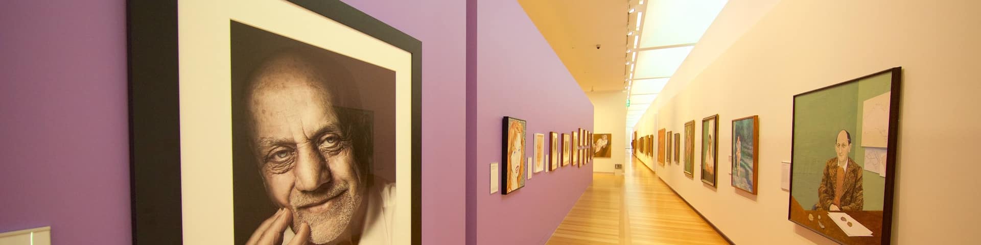 National Portrait Gallery which includes interior views and art