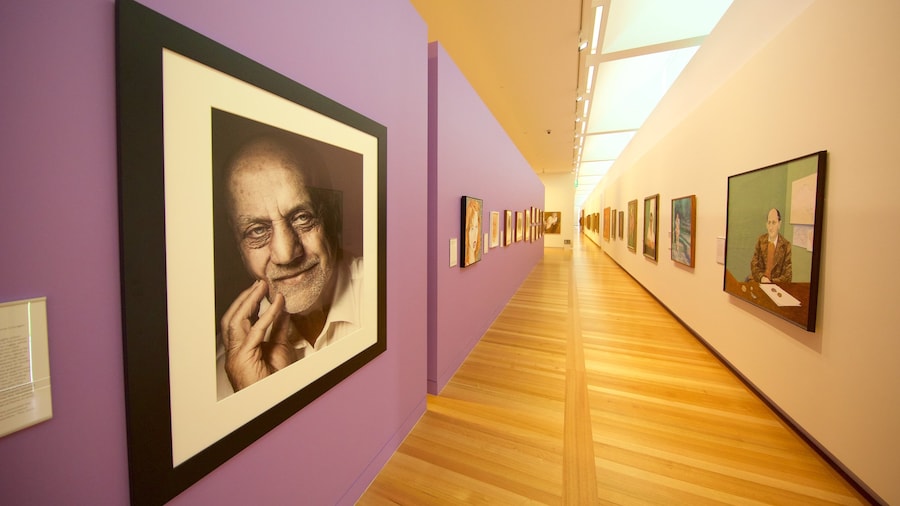 National Portrait Gallery showing art and interior views