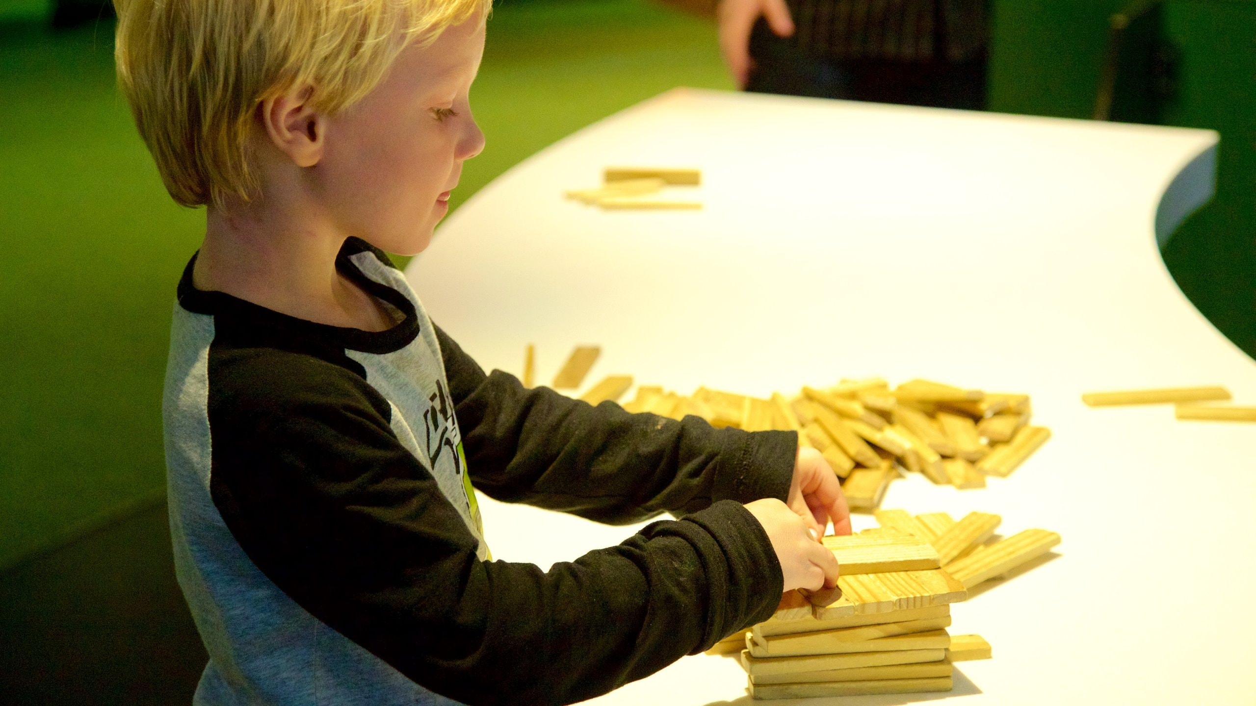 Questacon featuring interior views as well as an individual child