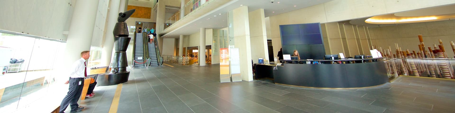 National Gallery of Australia qui includes vues intérieures