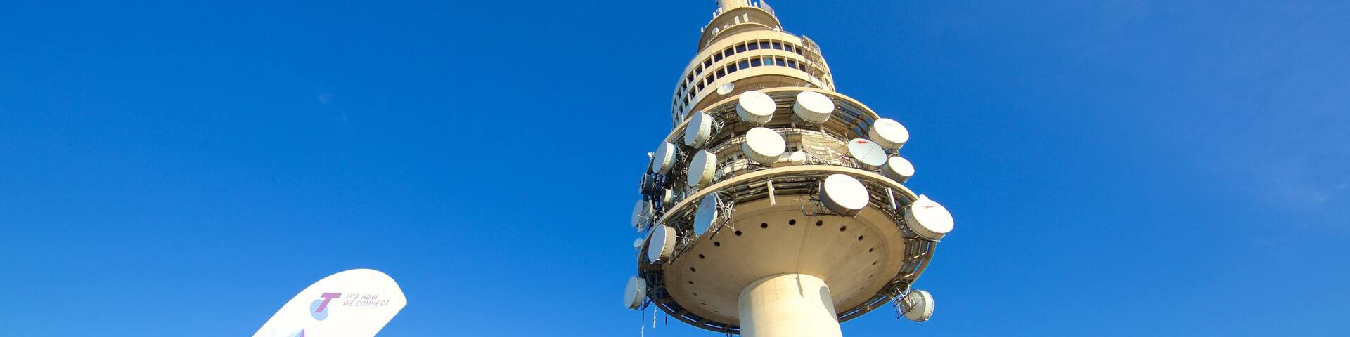 Telstra Tower featuring views