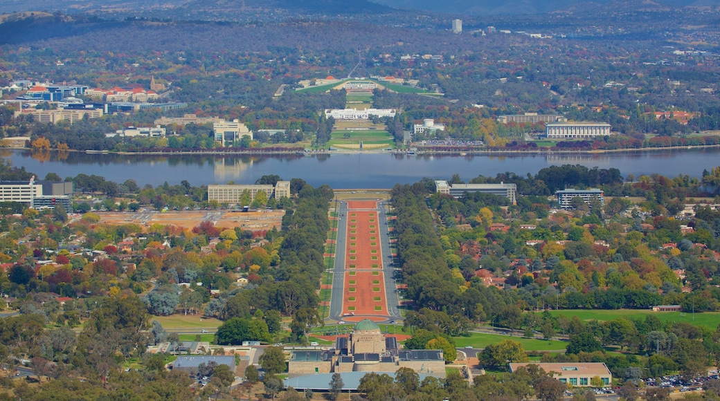 Canberra mostrando città