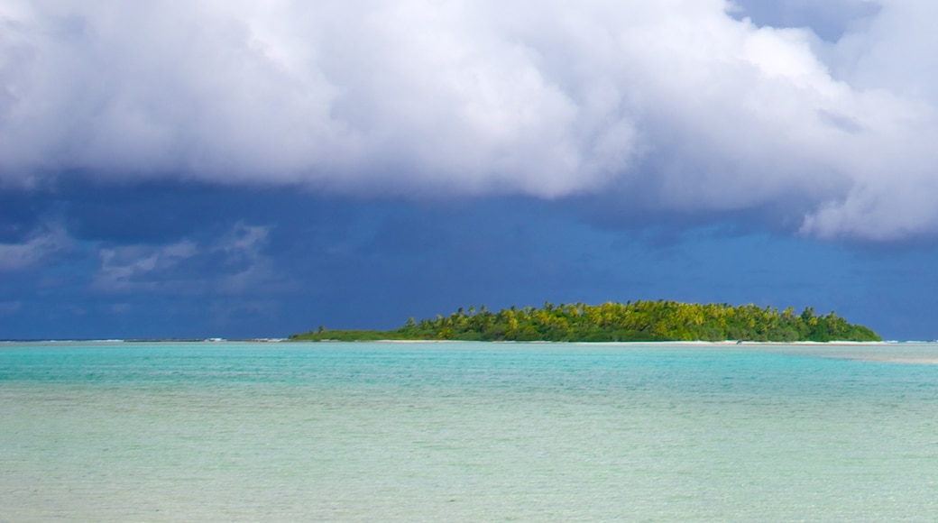 One Foot Island Beach showing general coastal views and island images