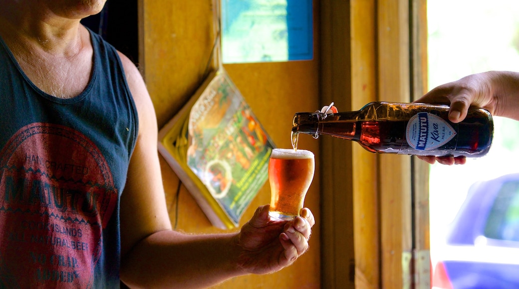 Rarotonga caracterizando bebidas