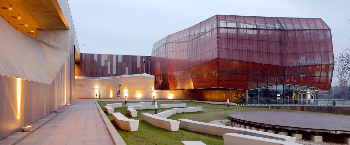 Copernicus Science Centre featuring modern architecture