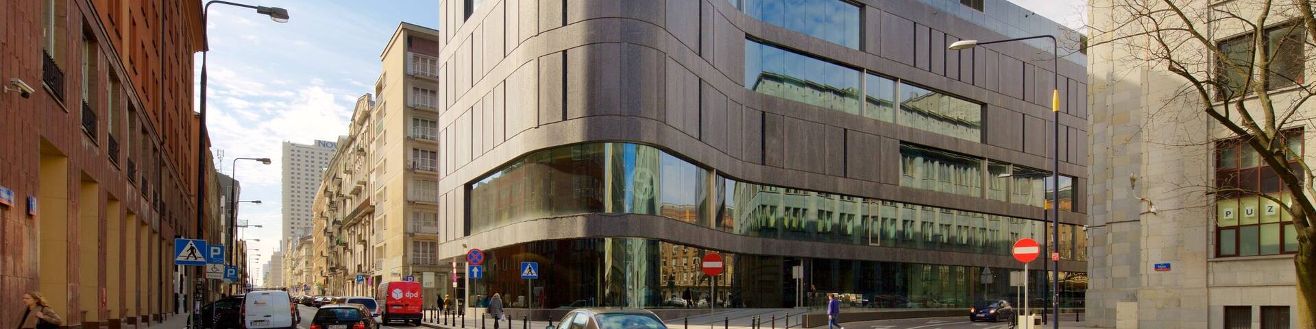 Warschau welches beinhaltet moderne Architektur