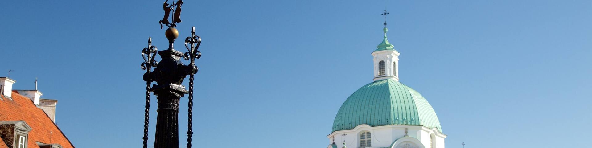 St. Kazimierz Church showing heritage architecture, a church or cathedral and heritage elements