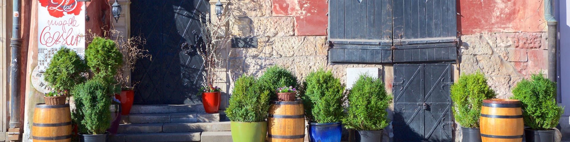 Place du marché de la vieille ville mettant en vedette patrimoine historique