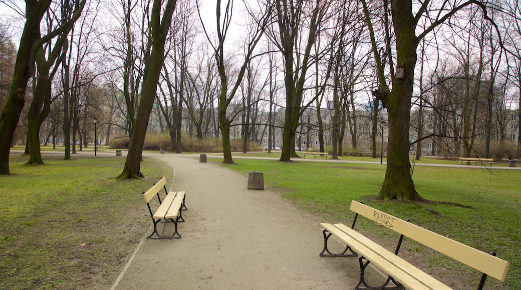 Saxon Gardens which includes a park