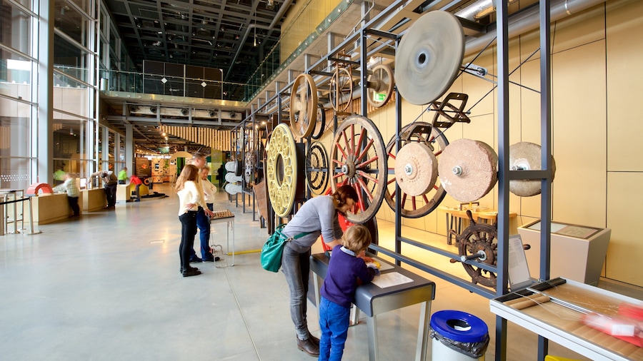 Copernicus Science Centre featuring interior views as well as a small group of people