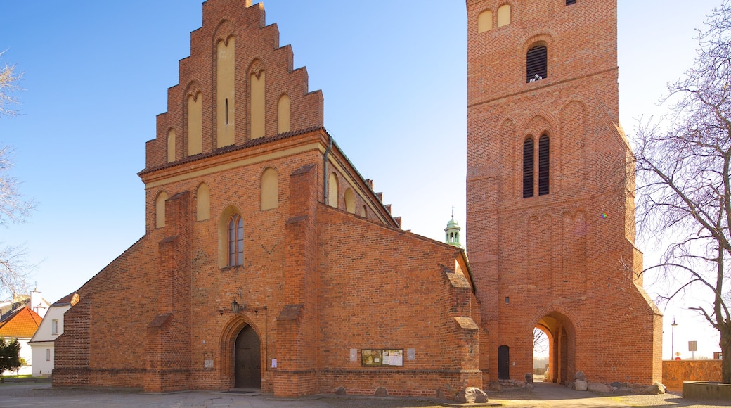 Warsaw featuring a church or cathedral, heritage elements and heritage architecture