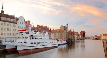 Gdansk Crane featuring a river or creek