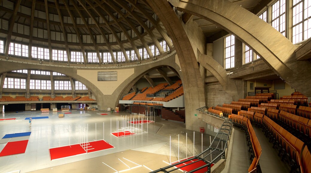 Centennial Hall showing interior views