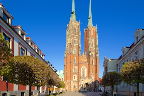 Cathédrale de Wroclaw montrant église ou cathédrale