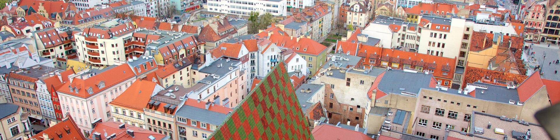 St. Elisabeth\'s Church which includes a city