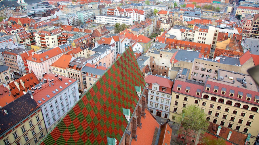 St. Elisabeth\'s Church featuring a city