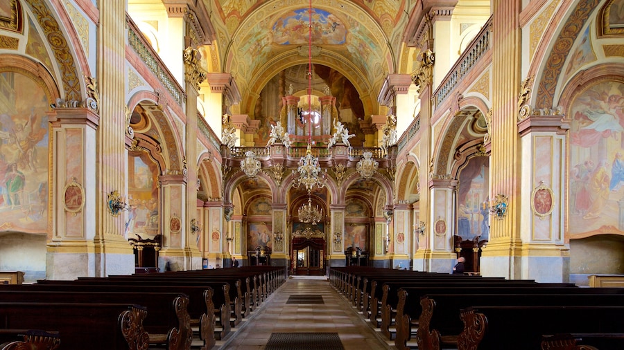 University Church of the Blessed Name of Jesus which includes interior views, heritage elements and a church or cathedral