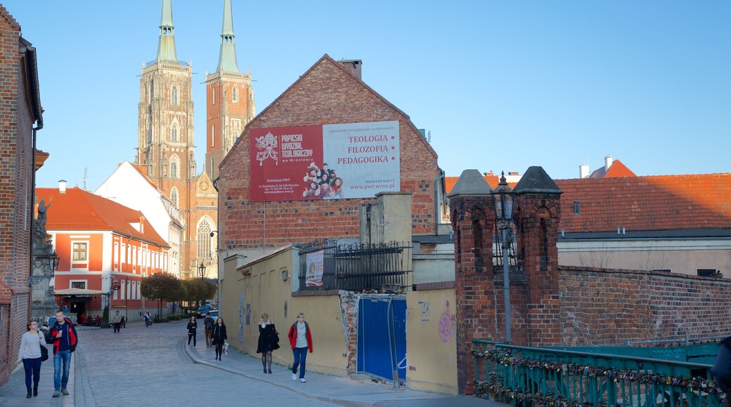 Polonia mostrando una ciudad