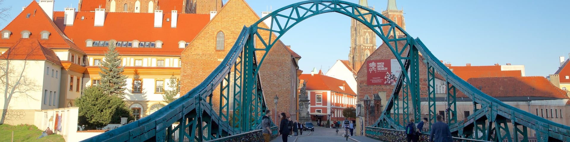 Poland featuring a city and a bridge