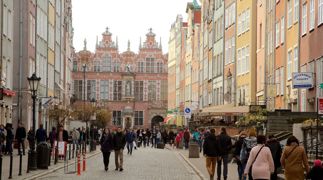 Danzig das einen CBD und Straßenszenen
