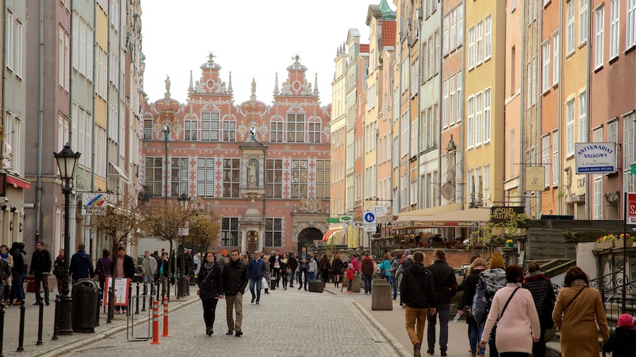Gdansk featuring city views and street scenes