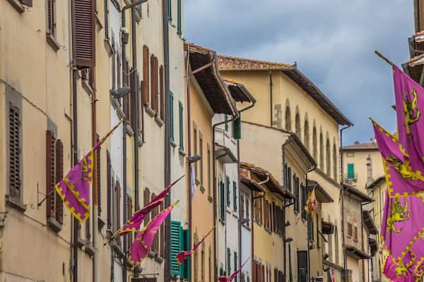 Arezzo Provinz mit einem Stadt