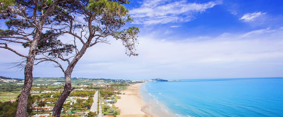 Gargano - Foggia que incluye vistas de paisajes y una playa de arena