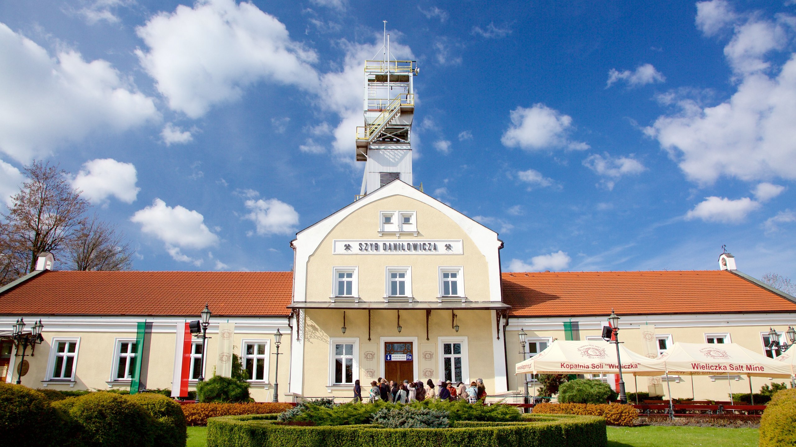 Wieliczka-saltgruvan som visar historiska element