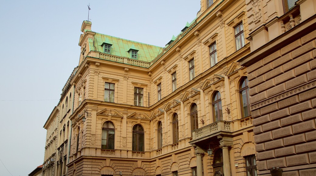 Juliusz Slowacki Theater which includes theatre scenes and heritage elements