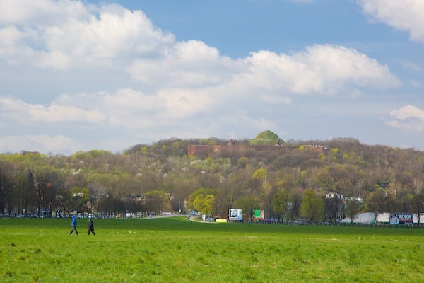 Kosciuszko Mound featuring a garden