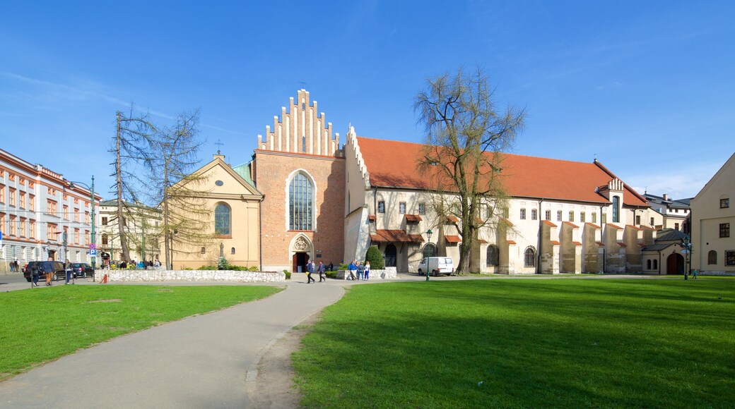 St. Francis of Assisi kyrka och kloster presenterar en kyrka eller katedral