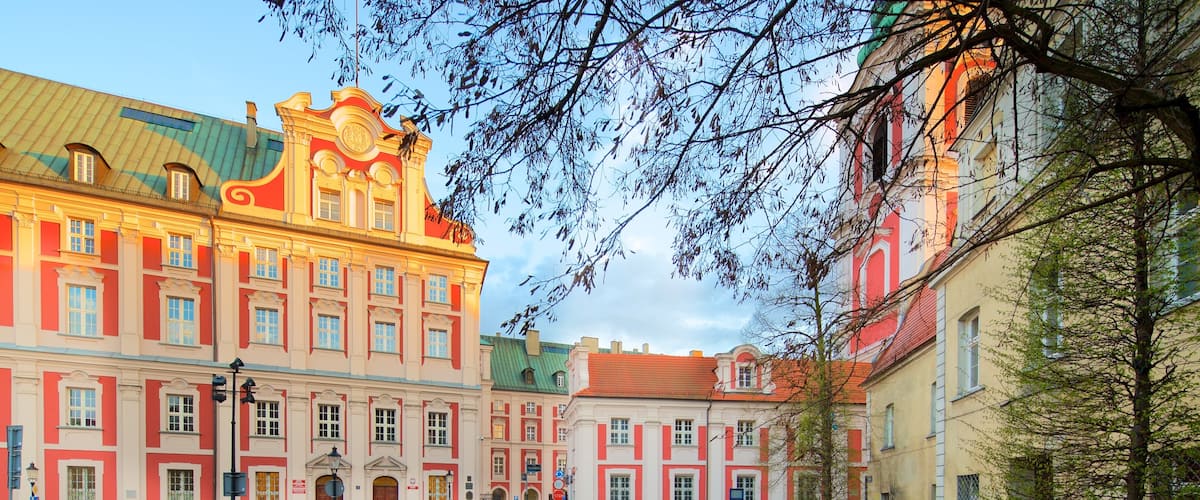 Poznan featuring a church or cathedral