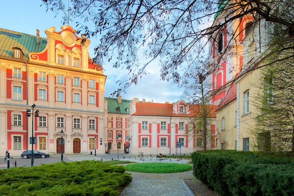 Poznan featuring a church or cathedral