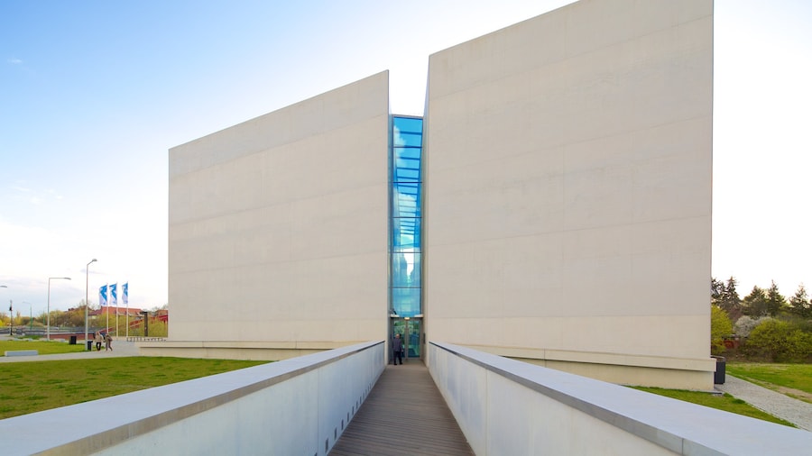 Poznan which includes modern architecture