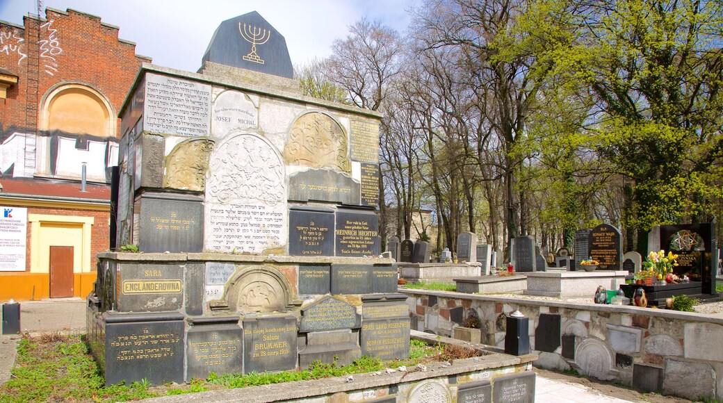 Krakow featuring a cemetery