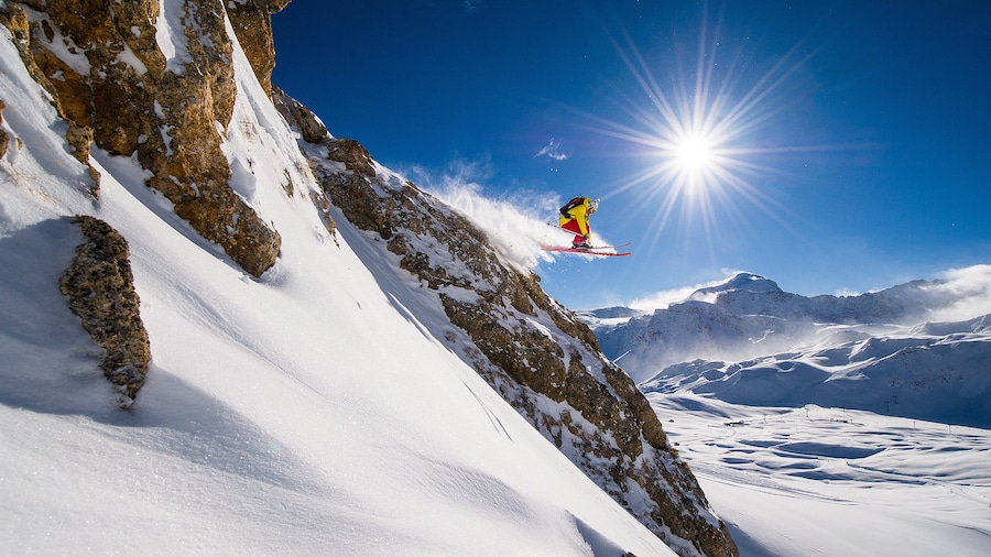 Alpes du Nord featuring cross country skiing and snow