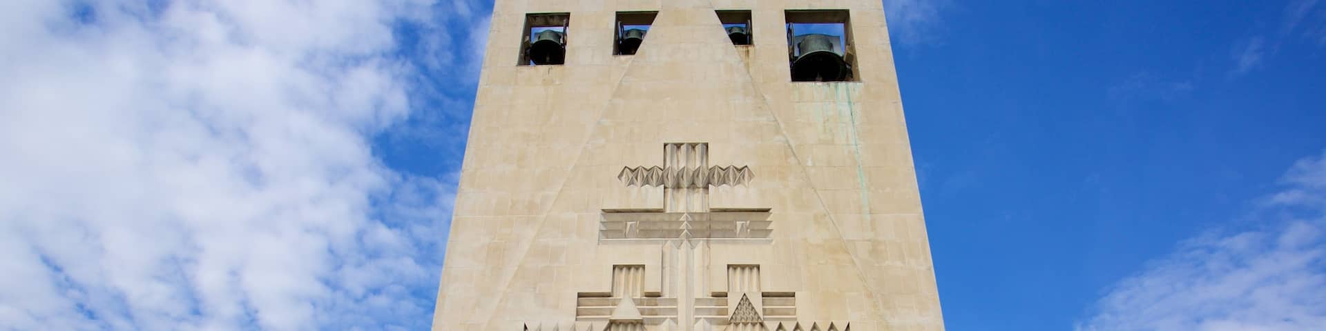 Liverpool Metropolitan Cathedral which includes a church or cathedral