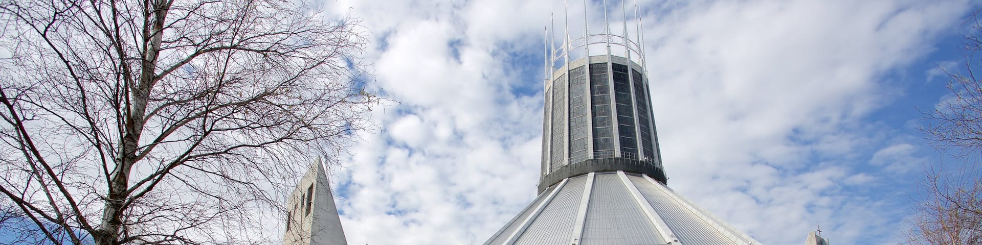 Liverpool Metropolitan Cathedral das einen moderne Architektur