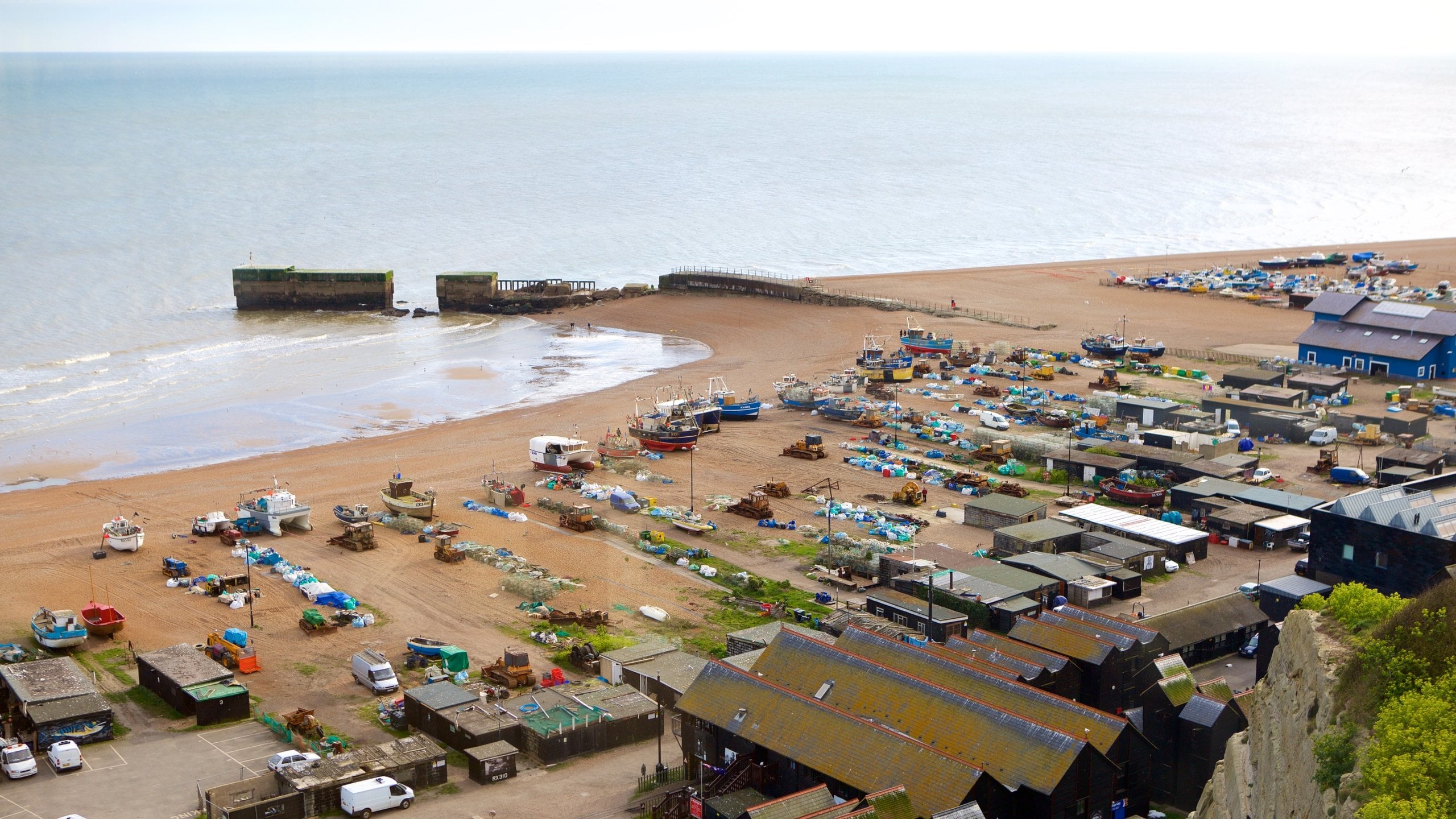 Hastings featuring general coastal views