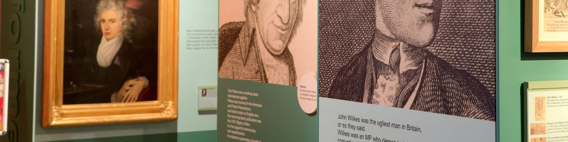 People\'s History Museum showing interior views