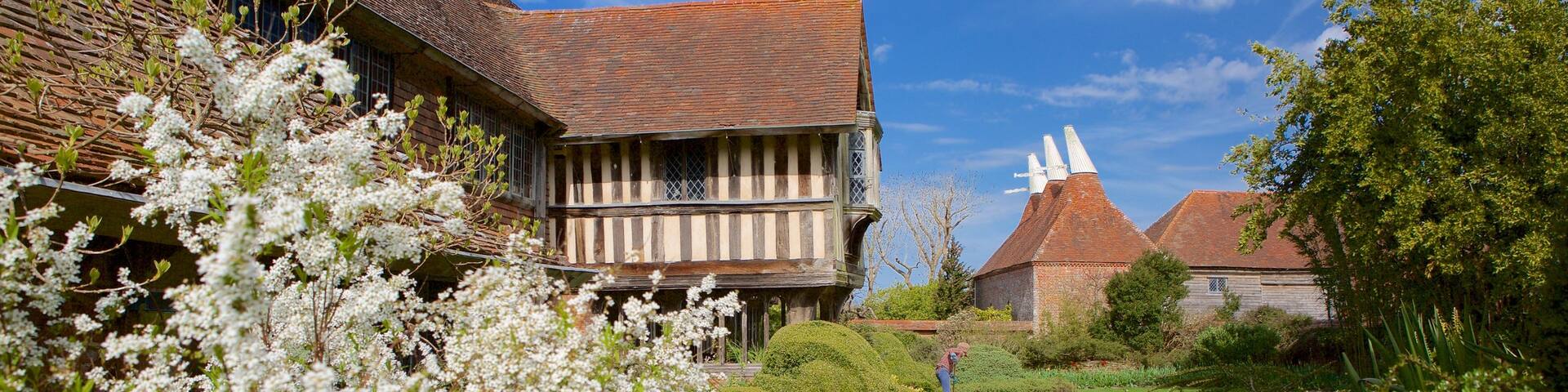 Great Dixter House and Gardens which includes heritage elements and a garden