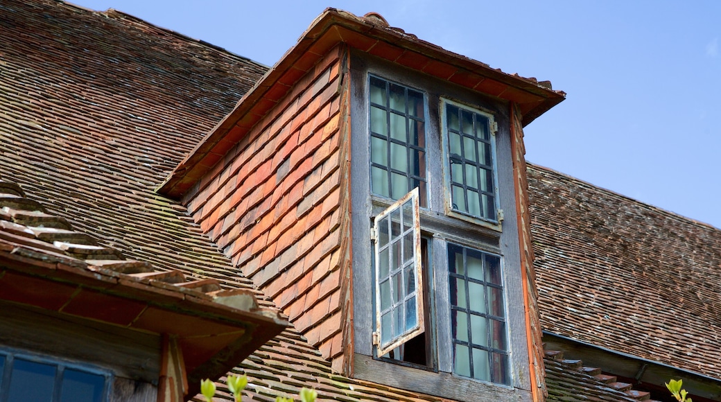 Great Dixter House and Gardens showing heritage elements