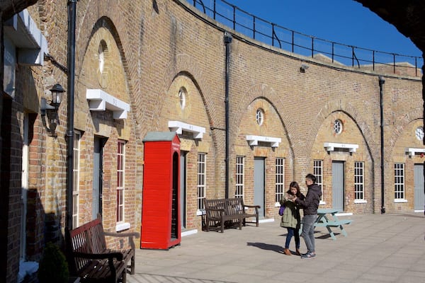 Redoubt Fortress and Military Museum which includes heritage elements as well as a small group of people