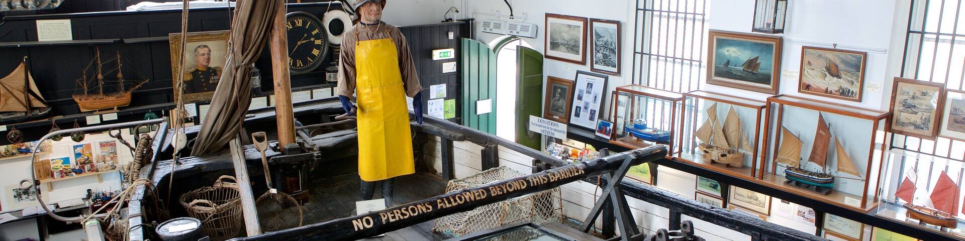 Fishermen\'s Museum welches beinhaltet Innenansichten