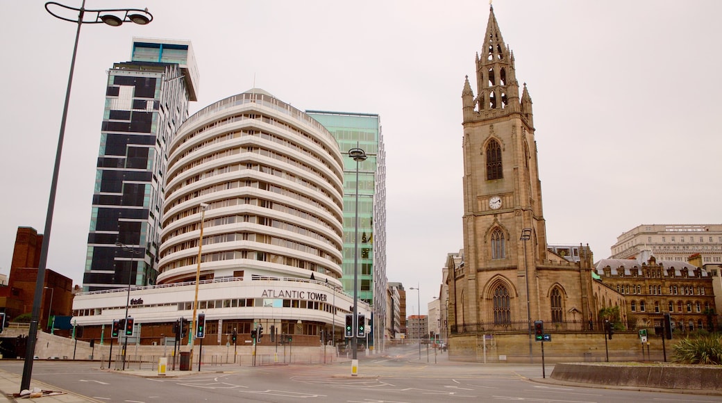 Liverpool featuring a city and heritage elements