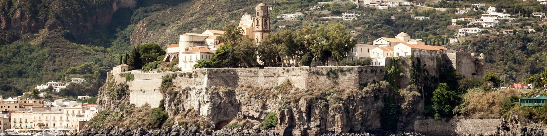 Lipari which includes heritage elements and a city
