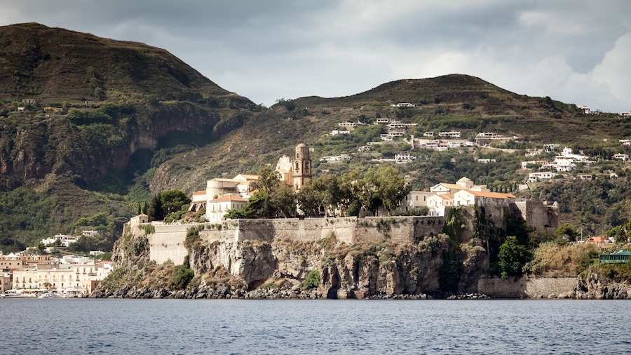 Lipari which includes heritage elements and a city