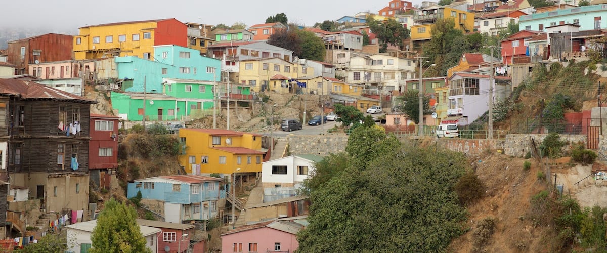 Valparaiso featuring a city